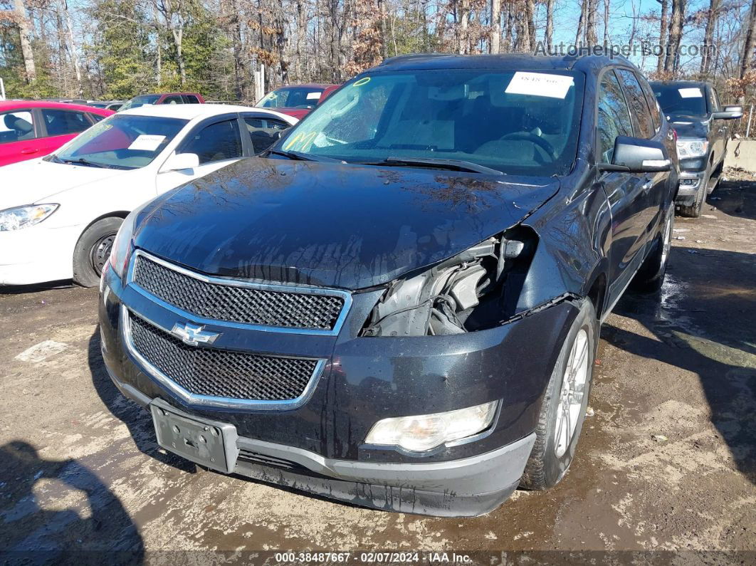 2011 Chevrolet Traverse 2lt Black vin: 1GNKVJED8BJ387235