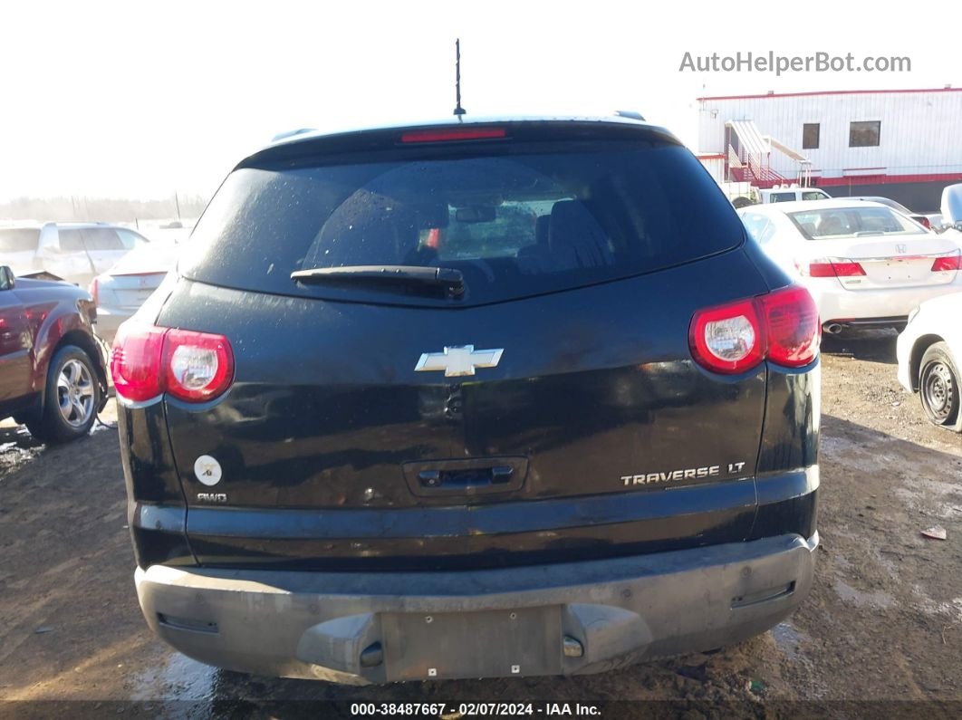 2011 Chevrolet Traverse 2lt Black vin: 1GNKVJED8BJ387235