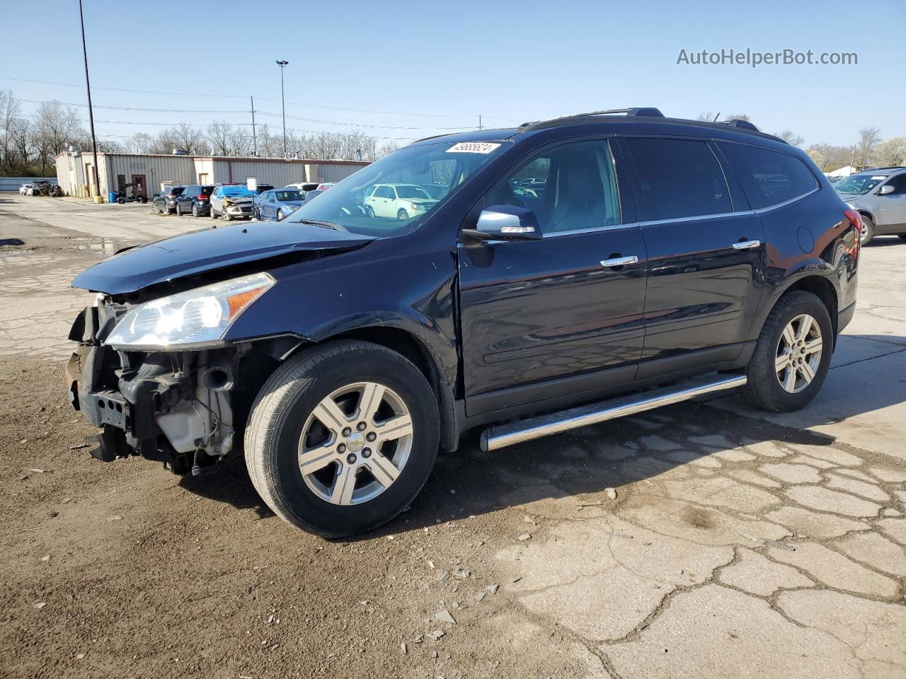 2012 Chevrolet Traverse Lt Blue vin: 1GNKVJED8CJ246635