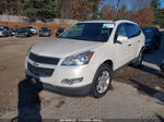 2011 Chevrolet Traverse 2lt White vin: 1GNKVJED9BJ171135