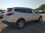 2011 Chevrolet Traverse Lt White vin: 1GNKVJED9BJ179221