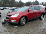 2012 Chevrolet Traverse Lt Красный vin: 1GNKVJED9CJ279188