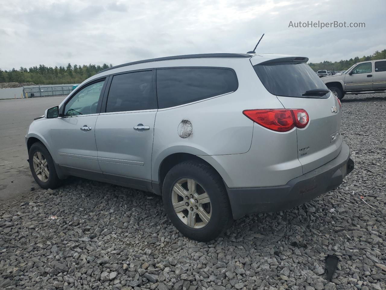 2012 Chevrolet Traverse Lt Silver vin: 1GNKVJED9CJ346873