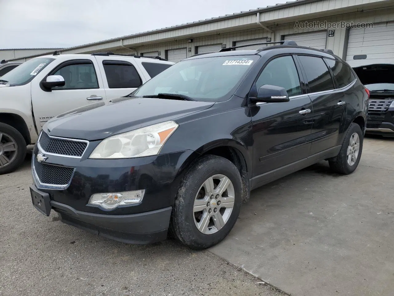 2011 Chevrolet Traverse Lt Black vin: 1GNKVJEDXBJ172150