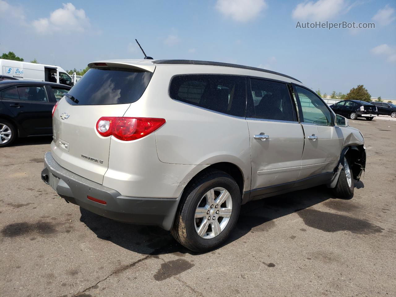 2011 Chevrolet Traverse Lt Gold vin: 1GNKVJEDXBJ283717