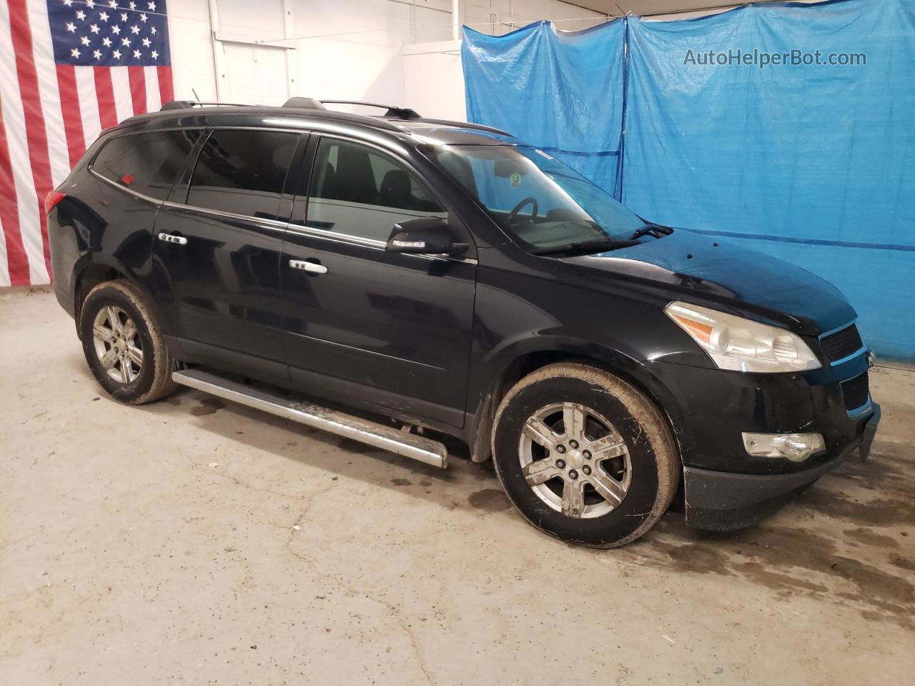 2012 Chevrolet Traverse Lt Black vin: 1GNKVJEDXCJ399243