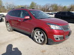 2014 Chevrolet Traverse Ltz Red vin: 1GNKVJKD3EJ208933