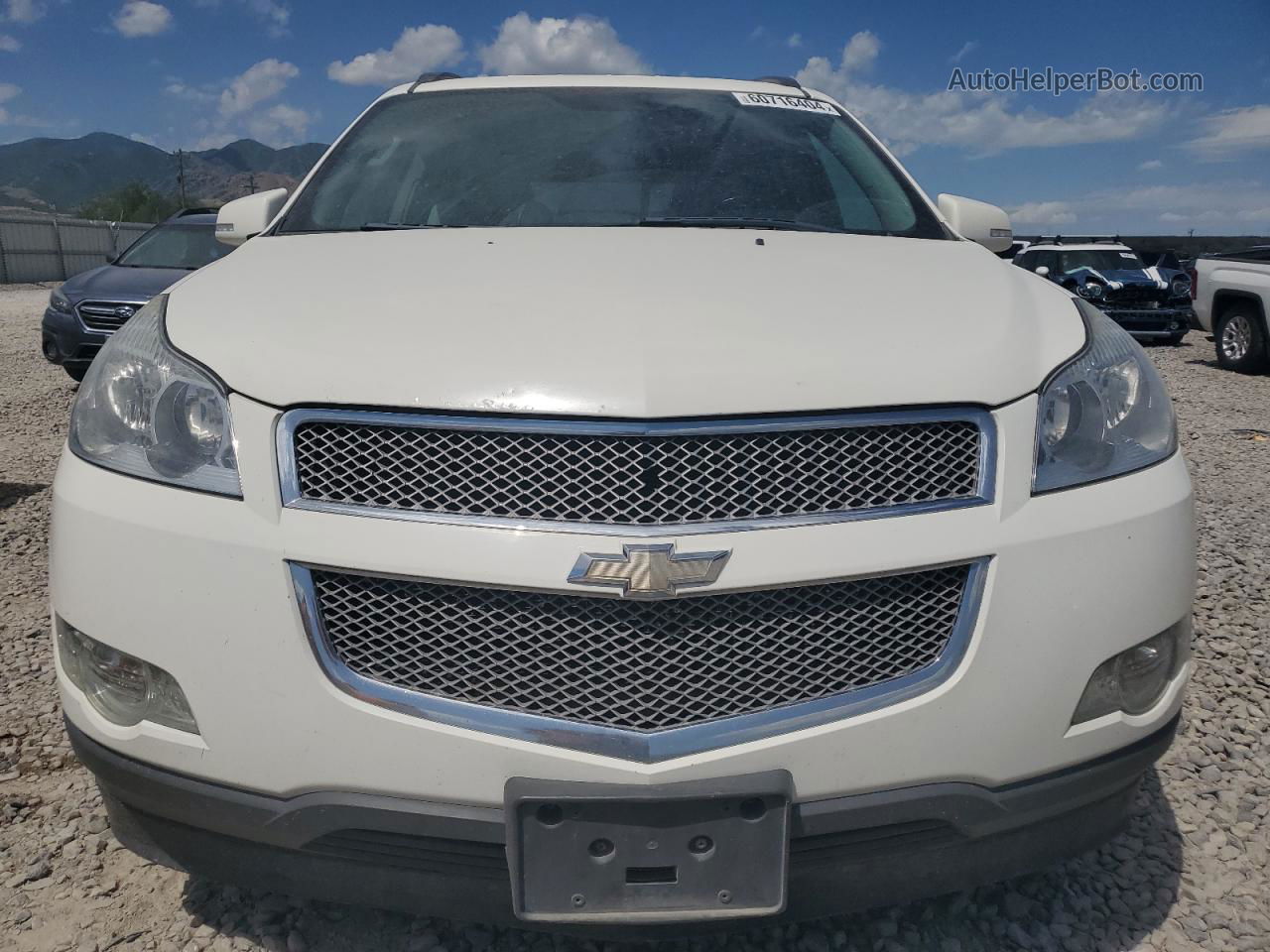 2012 Chevrolet Traverse Ltz Белый vin: 1GNKVLED0CJ275543