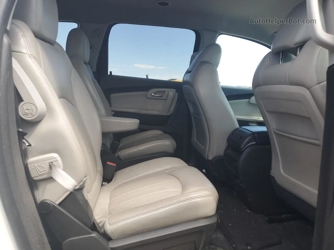 2012 Chevrolet Traverse Ltz Белый vin: 1GNKVLED0CJ275543