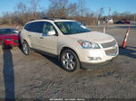 2011 Chevrolet Traverse Ltz White vin: 1GNKVLED1BJ225779