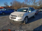 2011 Chevrolet Traverse Ltz White vin: 1GNKVLED1BJ225779