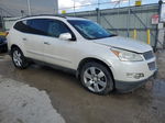 2011 Chevrolet Traverse Ltz White vin: 1GNKVLED1BJ315563