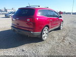 2011 Chevrolet Traverse Ltz Red vin: 1GNKVLED1BJ345047