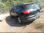 2012 Chevrolet Traverse Ltz Black vin: 1GNKVLED1CJ114716