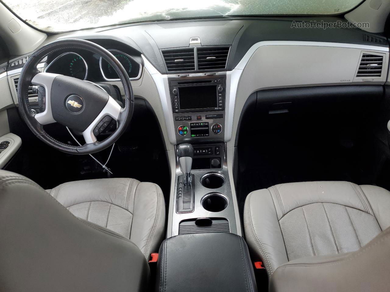 2012 Chevrolet Traverse Ltz Черный vin: 1GNKVLED1CJ158828