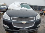 2012 Chevrolet Traverse Ltz Black vin: 1GNKVLED1CJ158828