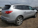 2012 Chevrolet Traverse Ltz Silver vin: 1GNKVLED1CJ307061