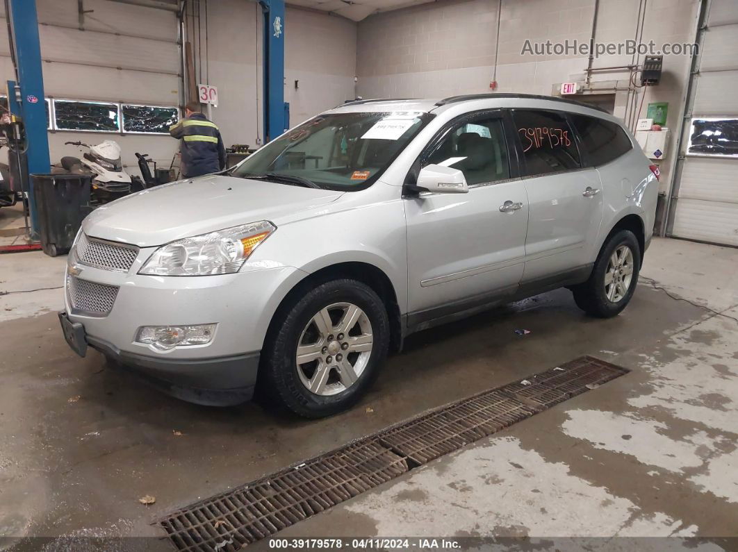 2012 Chevrolet Traverse Ltz Silver vin: 1GNKVLED2CJ240826