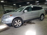 2012 Chevrolet Traverse Ltz Silver vin: 1GNKVLED3CJ110540