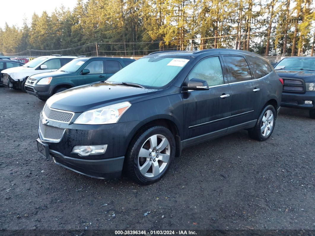 2012 Chevrolet Traverse Ltz Черный vin: 1GNKVLED3CJ140296