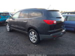 2012 Chevrolet Traverse Ltz Black vin: 1GNKVLED3CJ140296