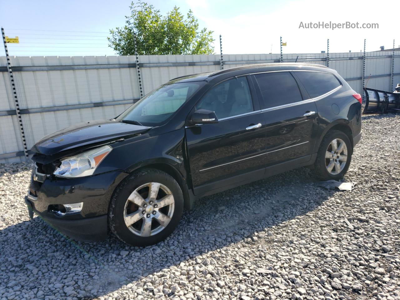 2011 Chevrolet Traverse Ltz Черный vin: 1GNKVLED4BJ200214