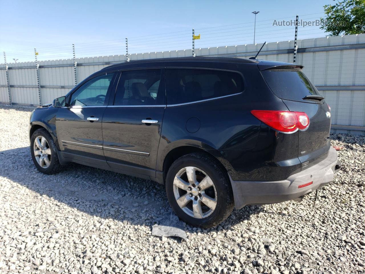 2011 Chevrolet Traverse Ltz Black vin: 1GNKVLED4BJ200214