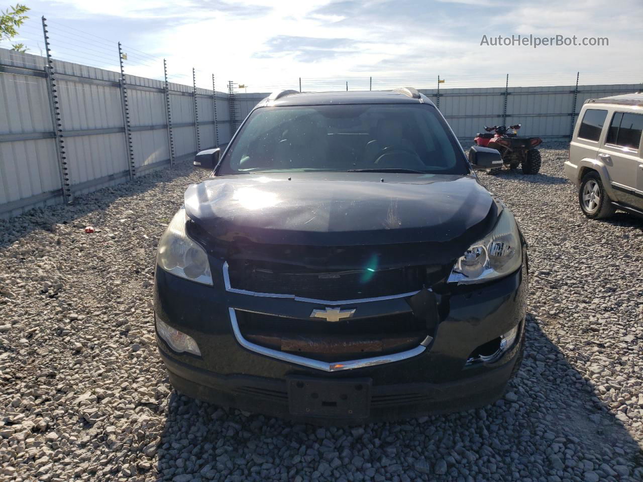 2011 Chevrolet Traverse Ltz Черный vin: 1GNKVLED4BJ200214