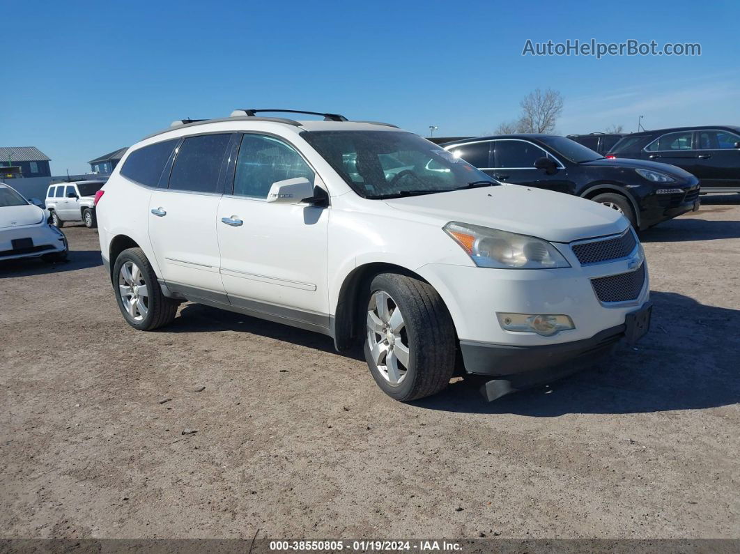 2012 Chevrolet Traverse Ltz Белый vin: 1GNKVLED4CJ207777