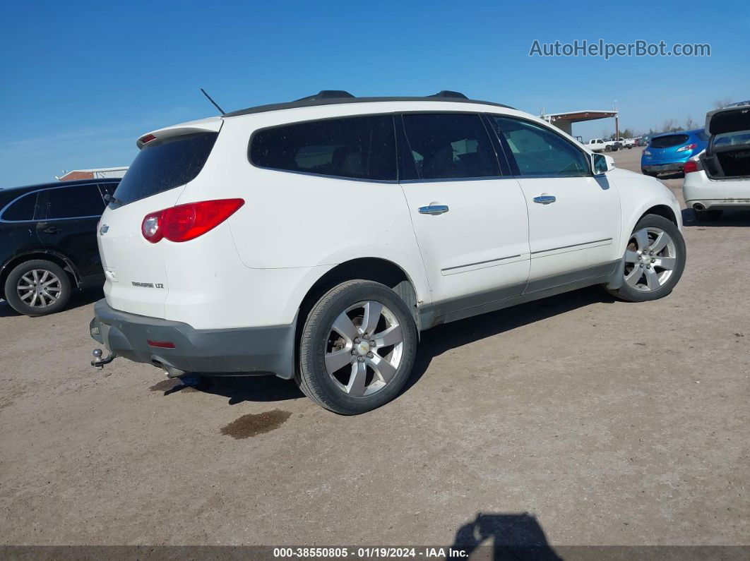 2012 Chevrolet Traverse Ltz Белый vin: 1GNKVLED4CJ207777