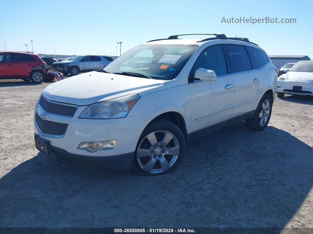 2012 Chevrolet Traverse Ltz Белый vin: 1GNKVLED4CJ207777