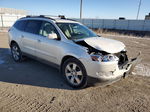 2012 Chevrolet Traverse Ltz White vin: 1GNKVLED5CJ276610