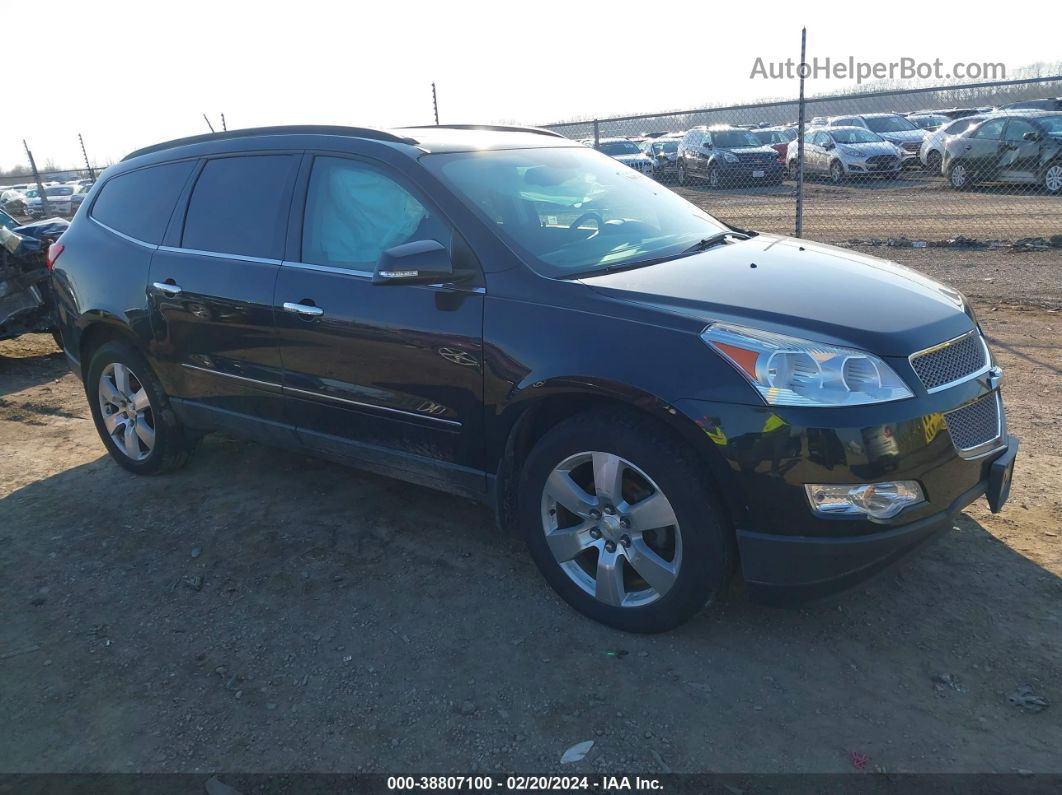 2011 Chevrolet Traverse Ltz Black vin: 1GNKVLED6BJ397144