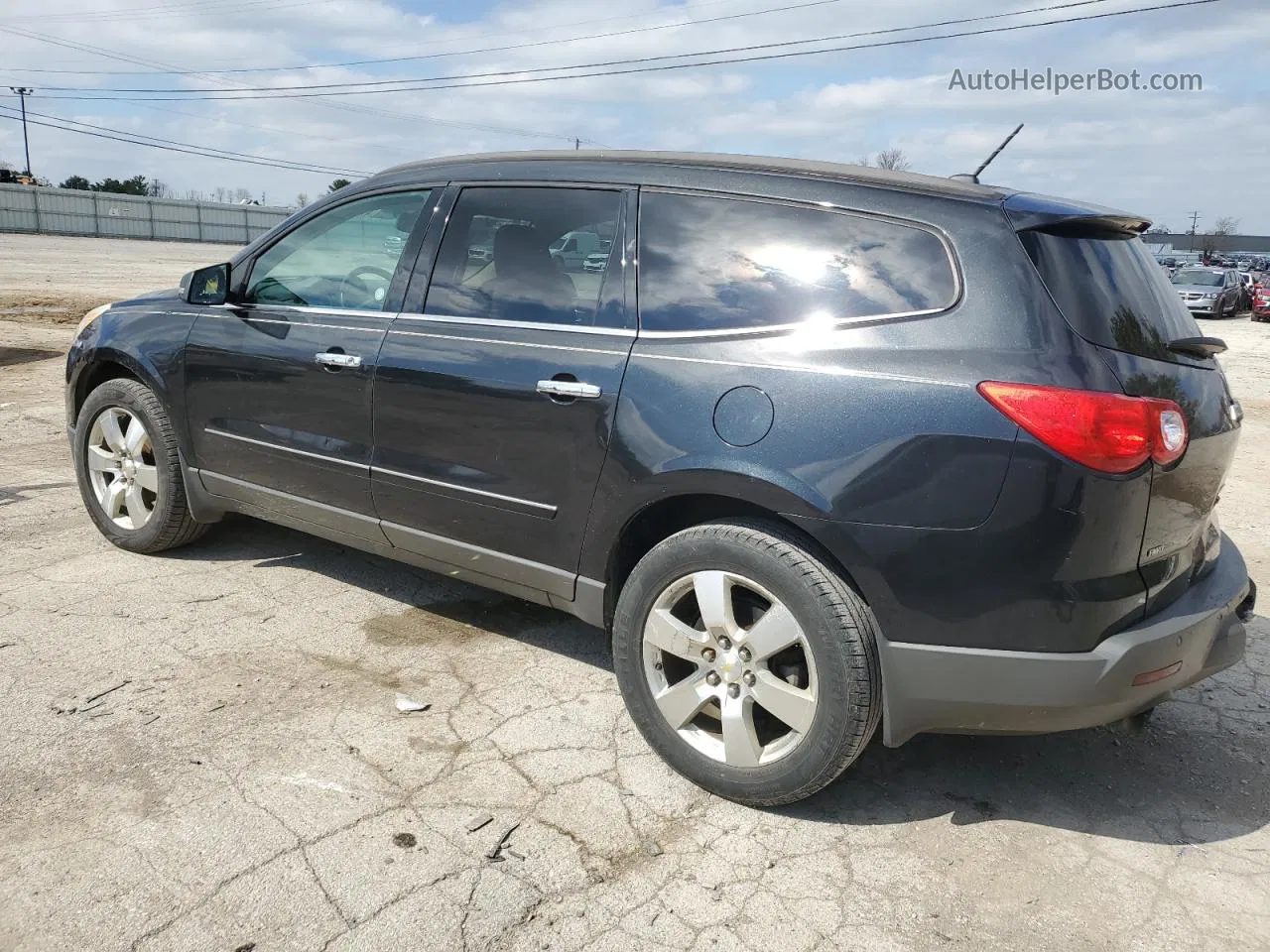 2012 Chevrolet Traverse Ltz Черный vin: 1GNKVLED6CJ109186