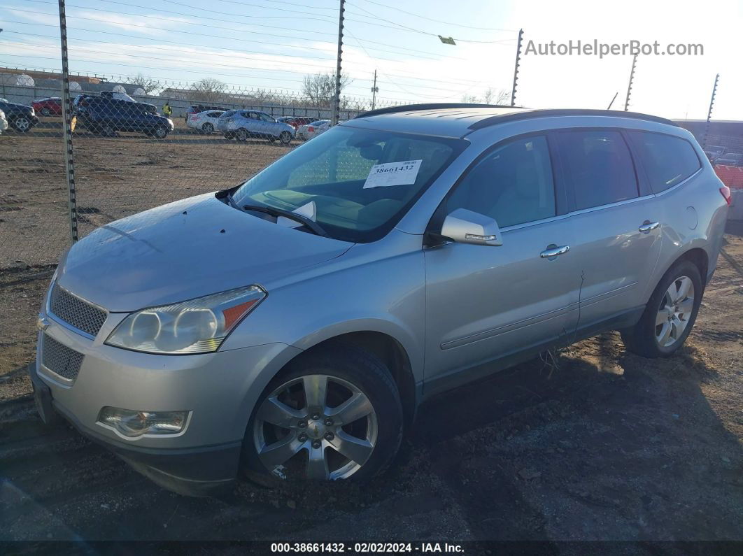 2012 Chevrolet Traverse Ltz Серебряный vin: 1GNKVLED6CJ119278