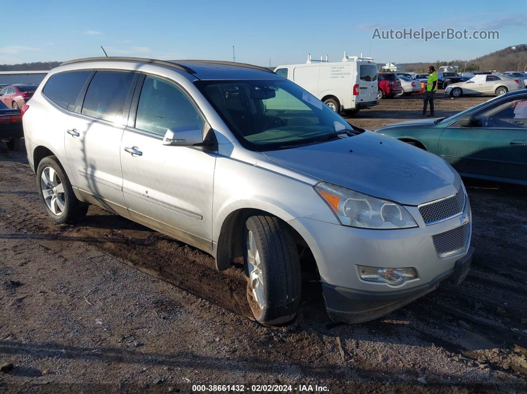 2012 Chevrolet Traverse Ltz Серебряный vin: 1GNKVLED6CJ119278