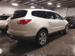 2012 Chevrolet Traverse Ltz White vin: 1GNKVLED6CJ152751