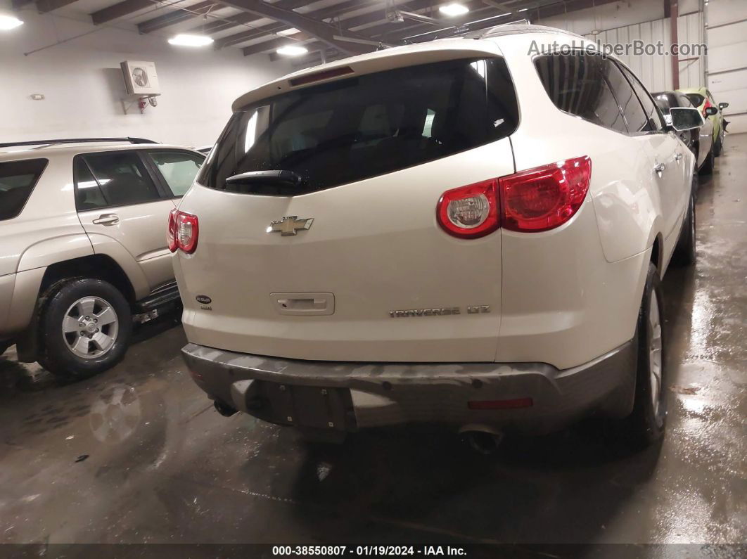 2012 Chevrolet Traverse Ltz White vin: 1GNKVLED6CJ152751