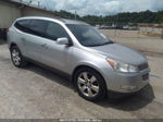 2012 Chevrolet Traverse Ltz Silver vin: 1GNKVLED6CJ238433