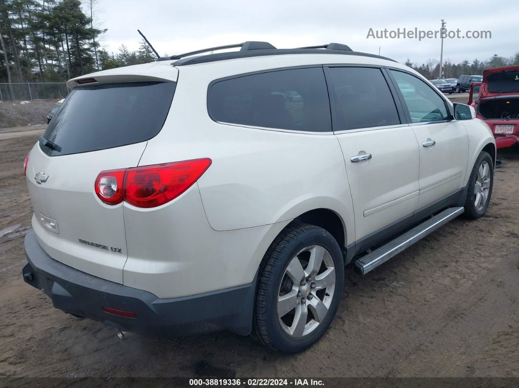 2012 Chevrolet Traverse Ltz Белый vin: 1GNKVLED7CJ169039