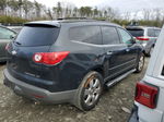 2012 Chevrolet Traverse Ltz Black vin: 1GNKVLED7CJ230325