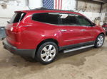 2012 Chevrolet Traverse Ltz Maroon vin: 1GNKVLED8CJ197223