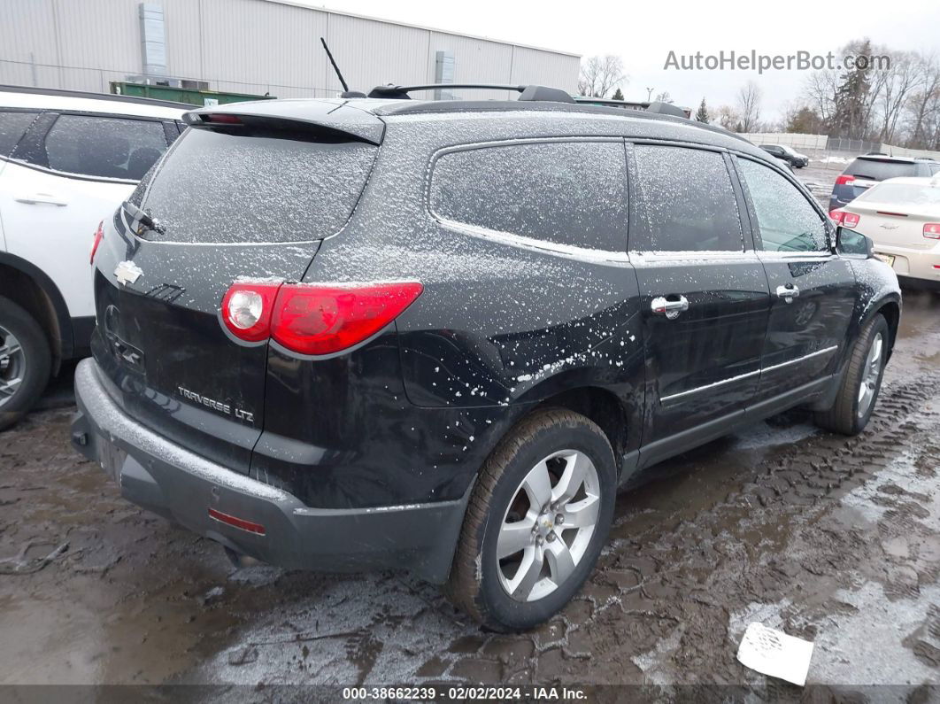 2012 Chevrolet Traverse Ltz Черный vin: 1GNKVLED8CJ228650