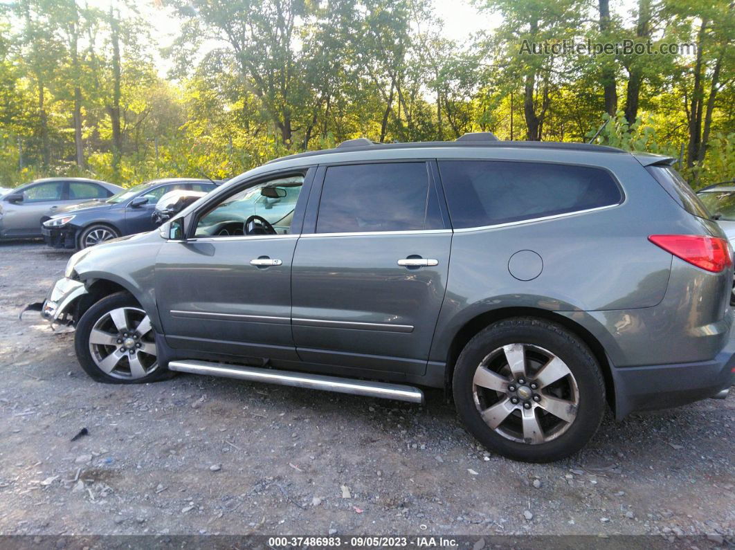 2011 Chevrolet Traverse Ltz Green vin: 1GNKVLED9BJ145162