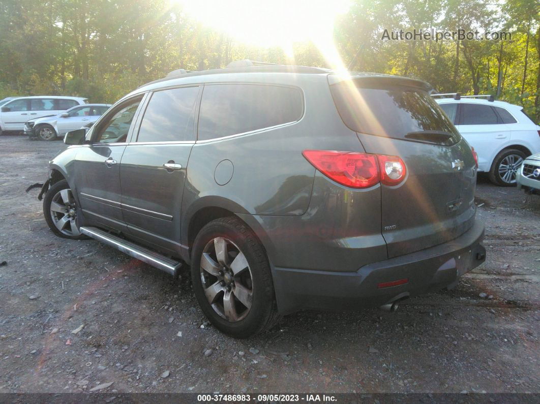 2011 Chevrolet Traverse Ltz Green vin: 1GNKVLED9BJ145162