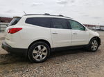 2011 Chevrolet Traverse Ltz White vin: 1GNKVLED9BJ258125