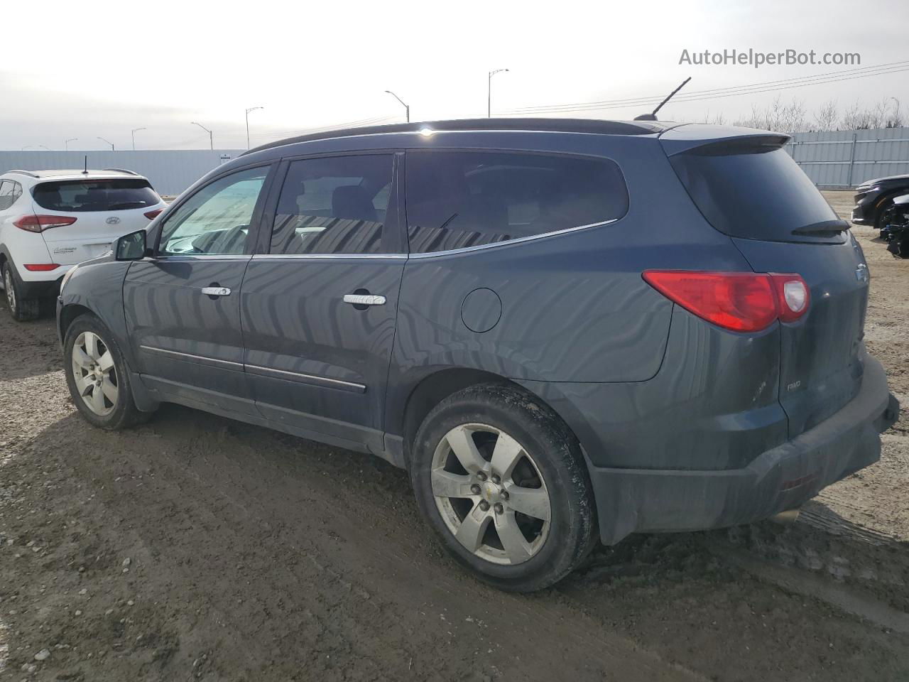 2012 Chevrolet Traverse Ltz Gray vin: 1GNKVLED9CJ270213