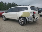 2011 Chevrolet Traverse Ltz White vin: 1GNKVLEDXBJ120822