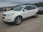 2011 Chevrolet Traverse Ltz White vin: 1GNKVLEDXBJ120822