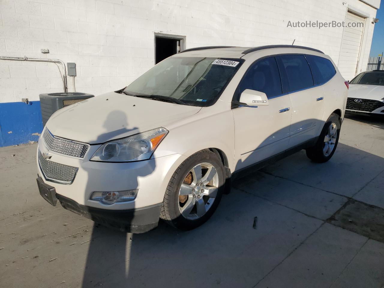 2011 Chevrolet Traverse Ltz Белый vin: 1GNKVLEDXBJ131559